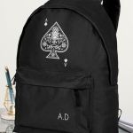 Σχολική Τσάντα για Γυμνασίο & Λύκειο, Μαύρη Ace of Spades