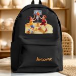 Σετ 2 Δώρα για Παιδιά, Παγούρι & Τσάντα Δημοτικού με Μπάσκετ