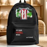 Σετ 2 Δώρα για Παιδιά, Παγούρι & Τσάντα με Ερυθρόλευκη Φανέλα