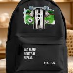 Σετ 2 Δώρα για Παιδιά, Παγούρι & Τσάντα με Ασπρόμαυρη Φανέλα