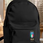 Σχολική Τσάντα για Γυμνασίο & Λύκειο, Μαύρη Calcio Italia