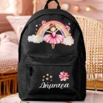 Σετ 2 Δώρα για Παιδιά, Παγούρι & Τσάντα Δημοτικού με Μπαλαρίνα