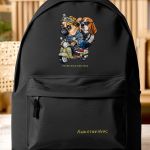 Σχολική Τσάντα για Γυμνασίο & Λύκειο, Μαύρη Wild & Free