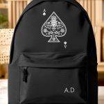 Σχολική Τσάντα για Γυμνασίο & Λύκειο, Μαύρη Ace of Spades