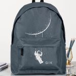 Σχολική Τσάντα για Γυμνασίο & Λύκειο, Γκρι Space Swing