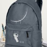 Σχολική Τσάντα για Γυμνασίο & Λύκειο, Γκρι Space Swing