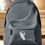 Σχολική Τσάντα για Γυμνασίο & Λύκειο, Γκρι Space Swing