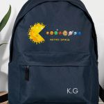 Σχολική Τσάντα για Γυμνασίο & Λύκειο, Μπλε με Σχέδιο Space