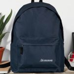 Σχολική Τσάντα Μπλε για Παιδιά, Προσωποποιημένη με Όνομα