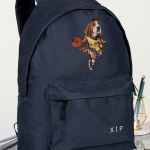 Σχολική Τσάντα για Γυμνασίο & Λύκειο, Μπλε Doggy Basket