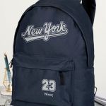 Σχολική Τσάντα για Γυμνασίο & Λύκειο, Μπλε με Σχέδιο New York