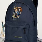 Σχολική Τσάντα για Γυμνασίο & Λύκειο, Μπλε Wild & Free