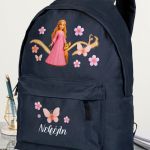 Σχολική Τσάντα για Παιδιά Δημοτικού, Μπλε με Πριγκίπισσα