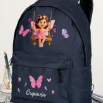 Σχολική Τσάντα για Κορίτσια Δημοτικού, Μπλε με Νεράιδα