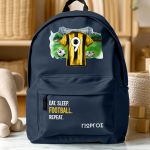 Σετ 2 Δώρα για Παιδιά, Παγούρι & Τσάντα με Κιτρινόμαυρη Φανέλα