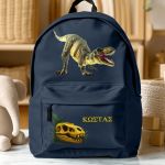 Σετ 2 Δώρα για Παιδιά, Παγούρι & Τσάντα Γυμνασίου με T-REX