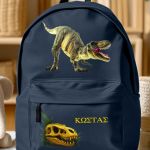 Σετ 2 Δώρα για Παιδιά, Παγούρι & Τσάντα Γυμνασίου με T-REX