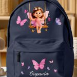 Σχολική Τσάντα για Κορίτσια Δημοτικού, Μπλε με Νεράιδα