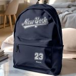 Σχολική Τσάντα για Γυμνασίο & Λύκειο, Μπλε με Σχέδιο New York