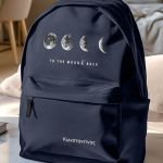 Σχολική Τσάντα για Γυμνασίο & Λύκειο, Μπλε Moon & Back