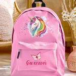 Σετ 2 Δώρα για Παιδιά, Παγούρι & Τσάντα Δημοτικού με Μονόκερο