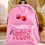 Σετ 2 Δώρα για Παιδιά, Παγούρι & Τσάντα Γυμνασίου με Κεράσια