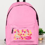 Σχολική Τσάντα για Κορίτσια Δημοτικού, Ροζ με Ζελεδάκια