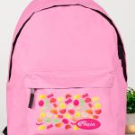 Σχολική Τσάντα για Κορίτσια Δημοτικού, Ροζ με Ζελεδάκια