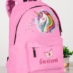 Σετ 2 Δώρα για Παιδιά, Παγούρι & Τσάντα Δημοτικού με Μονόκερο