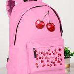Σετ 2 Δώρα για Παιδιά, Παγούρι & Τσάντα Γυμνασίου με Κεράσια