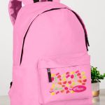 Σχολική Τσάντα για Κορίτσια Δημοτικού, Ροζ με Ζελεδάκια