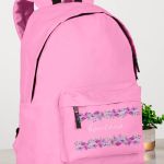 Tsanta Scholiki Roz gia Koritsia me Onoma & Schedio Anthi