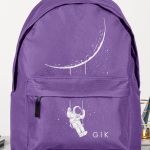 Σχολική Τσάντα για Γυμνασίο & Λύκειο, Μωβ Space Swing