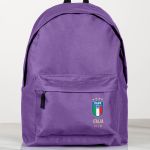 Σχολική Τσάντα για Γυμνασίο & Λύκειο, Μωβ Calcio Italia