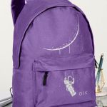 Σχολική Τσάντα για Γυμνασίο & Λύκειο, Μωβ Space Swing