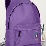 Σχολική Τσάντα για Γυμνασίο & Λύκειο, Μωβ Calcio Italia