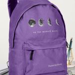 Σχολική Τσάντα για Γυμνασίο & Λύκειο, Μωβ Moon & Back