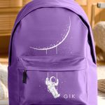 Σχολική Τσάντα για Γυμνασίο & Λύκειο, Μωβ Space Swing