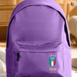 Σχολική Τσάντα για Γυμνασίο & Λύκειο, Μωβ Calcio Italia