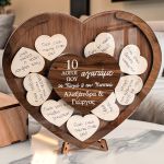 Premium Ξύλινο Ευχολόγιο, 10 Λόγοι Αγάπης για Παππού & Γιαγιά