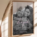 Κορνίζα με Φωτογραφία & Αφιέρωση, Μοναδικό Δώρο για Γιαγιά