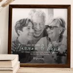 Κορνίζα με Φωτογραφία, Μοναδικό Δώρο για Γιαγιά & Παππού