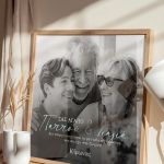 Κορνίζα με Φωτογραφία, Μοναδικό Δώρο για Γιαγιά & Παππού