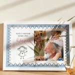 Κορνίζα με Φωτογραφία, Ιδανικό Δώρο για τον Παππού
