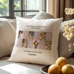 Μαξιλάρι Λινό με Φωτογραφίες, Μοναδικό Δώρο για τη Γιαγιά