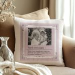 Μαξιλάρι Λινό με Φωτογραφία, Πρωτότυπο Δώρο για τη Γιαγιά