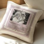 Μαξιλάρι Λινό με Φωτογραφία, Πρωτότυπο Δώρο για τη Γιαγιά