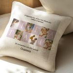 Μαξιλάρι Λινό με Φωτογραφίες, Μοναδικό Δώρο για τη Γιαγιά