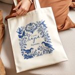 Προσωποποιημένη Τσάντα με Όνομα, Τέλειο Δώρο για Γιαγιά