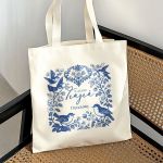 Προσωποποιημένη Τσάντα με Όνομα, Τέλειο Δώρο για Γιαγιά